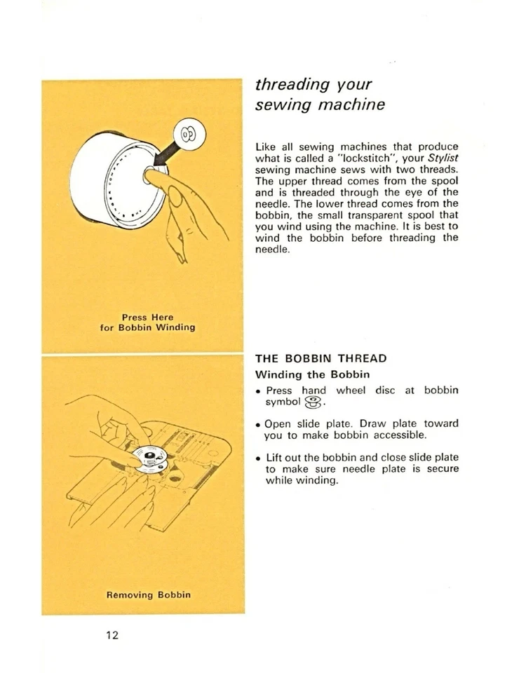 Large Deluxe-Edition Singer 534 Stylist Zig Zag Sewing Machine Manual FULL Color - Image 4 of 4