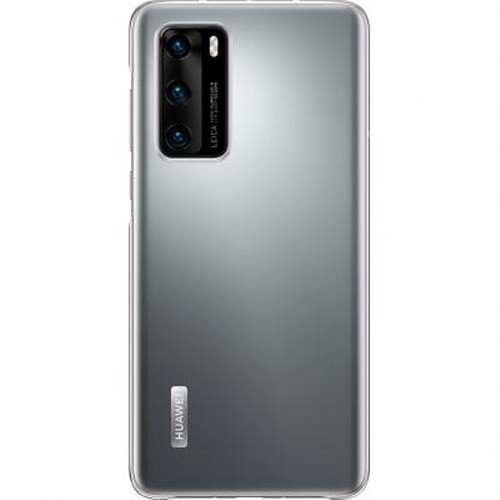 Coque Huawei P40 transparente anti-jaunissement en silicone souple pour éviter les rayures