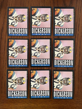 1985 Topps #79 Eric Dickerson - Rams- Nine (9) count lot