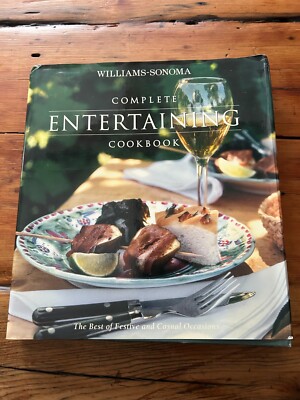 Williams Sonoma Complete Entertaining Cookbook Hardcover Coffee Table Book