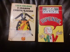 2 LIBRI Luca Goldoni - Mondadori: E' gradito l'abito scuro, DIPENDE (D499)