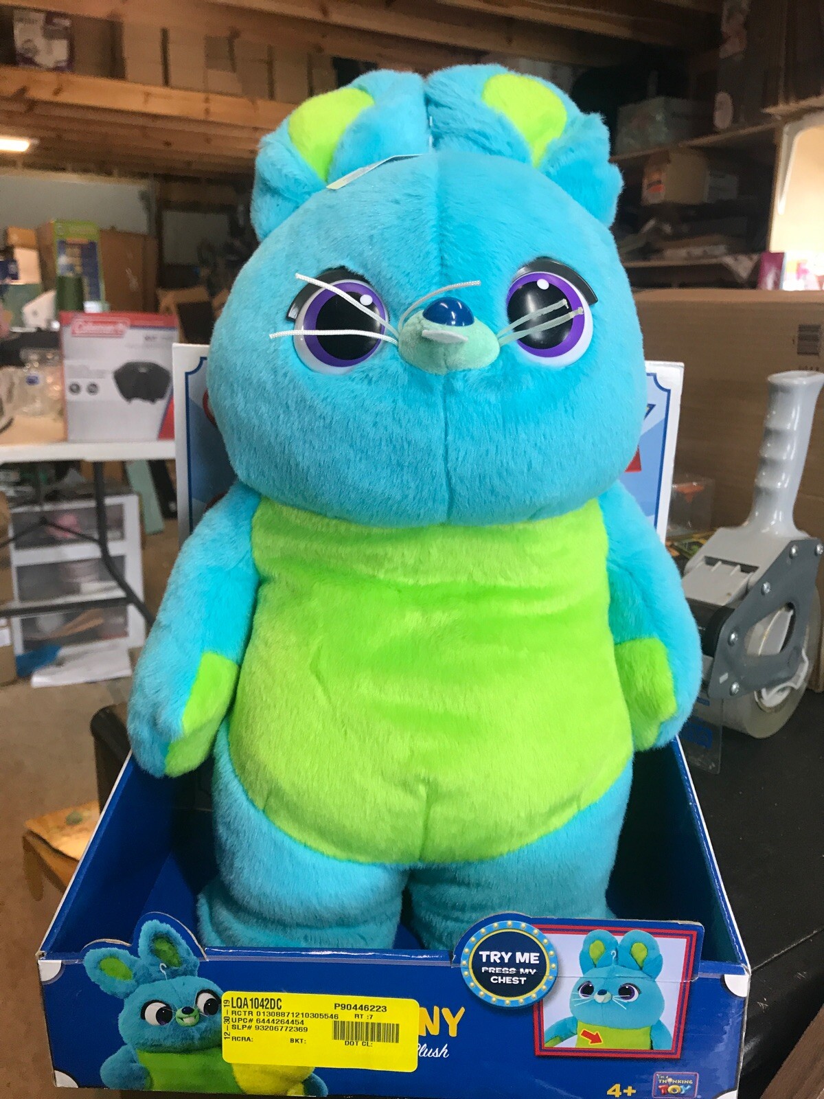 bunny talking plush toy story 4