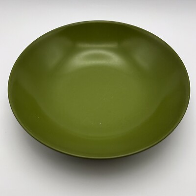 Vintage  Melamine Fruit/ Cereal  6'' Bowl Avocado Green Set Of 5