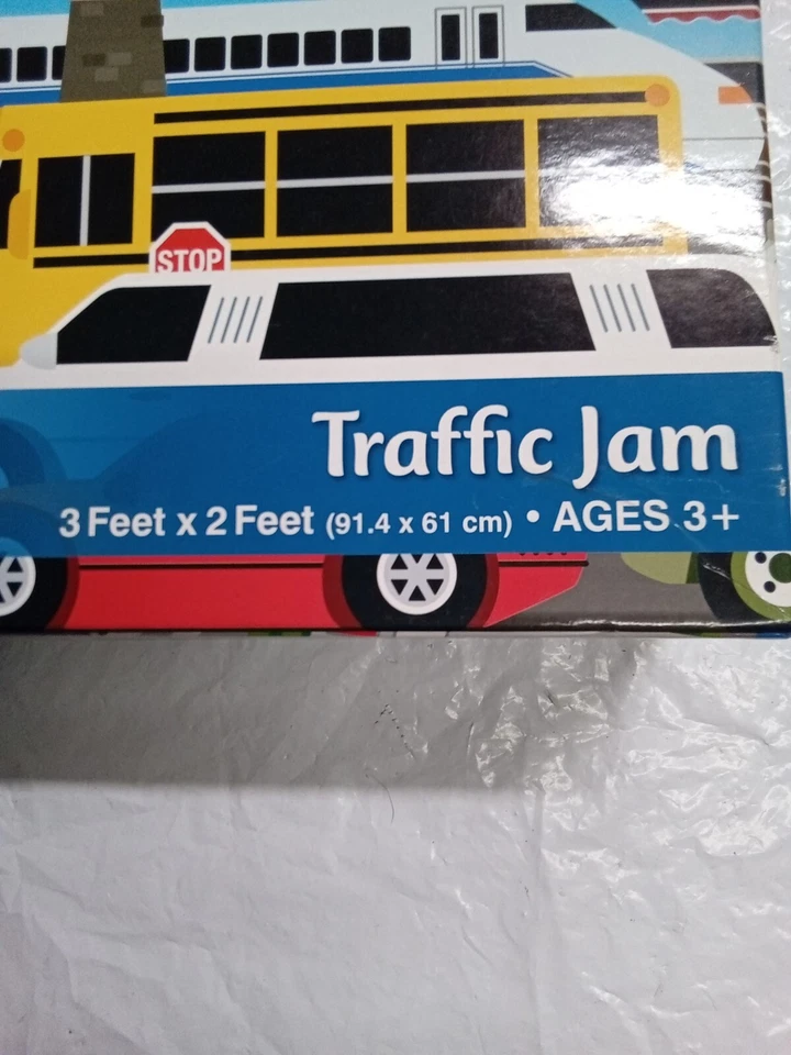 Rompecabezas de 24 piezas MELISSA & DOUG Traffic Jam (3 pies x 2 pies) Foto 3 de 4