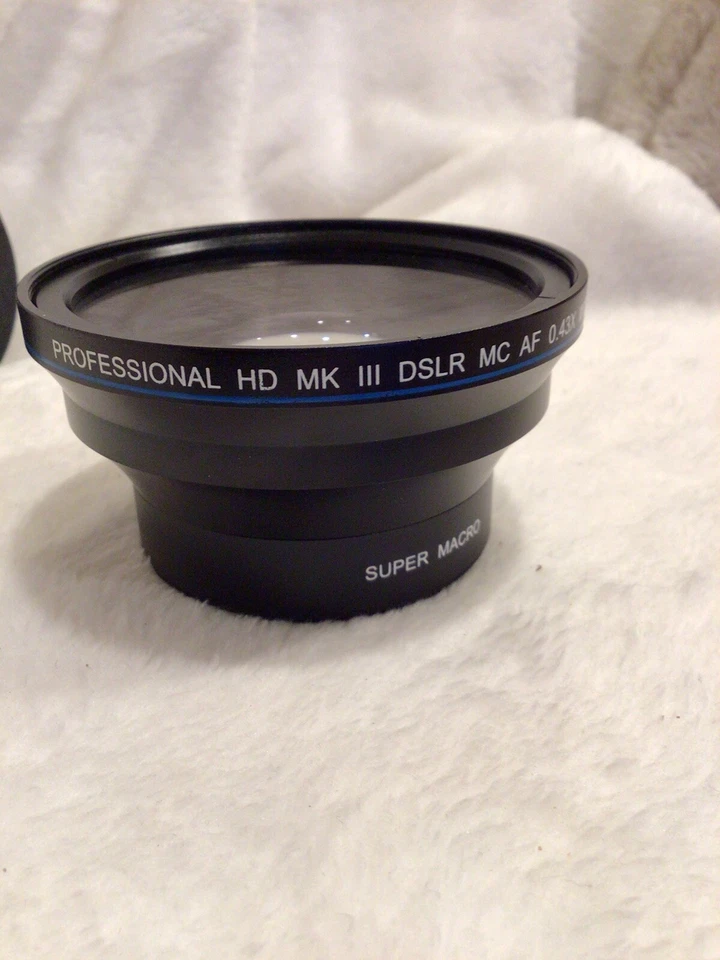 Zeikos 0.43X Wide Lens Professional HD MK III DSLR MC AF Wide Lens Japan Optics - Image 2 of 4