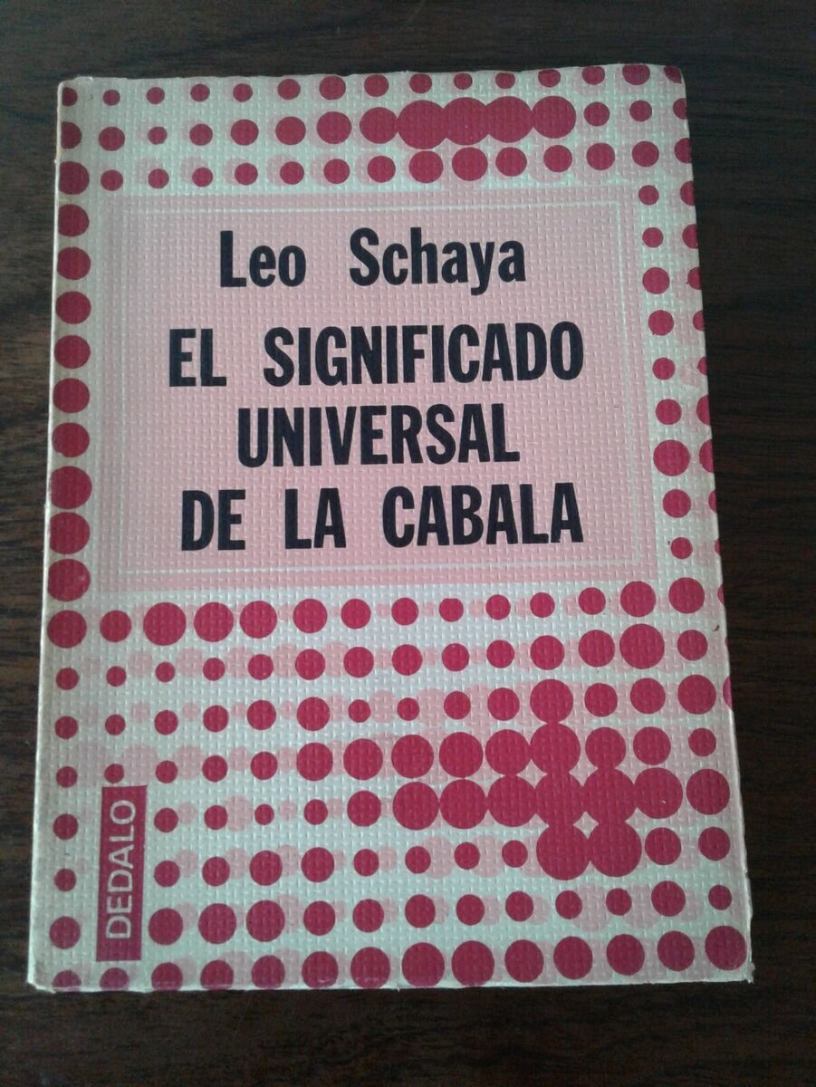 Leo Schaya El Significado Universal de la Cabala en Español Judaismo  Kabbalah