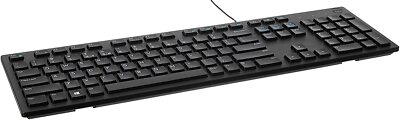 NEW Dell KB216-BK-US 100% Wired Keyboard - Black (REV A04)