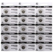15 SUPER FRESH ENERGIZER CR1216 1216 WATCH BATTERIES BRAND NEW
