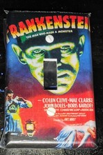 Custom Handmade Classic Monsters - Frankenstein Single Toggle Light Switch Cover