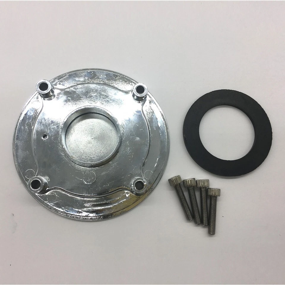 Chrome Keyless Fuel Tank Gas Cap For Suzuki GSXR600/750 1997-2003 GSXR1000 01-02 - Image 4 of 4
