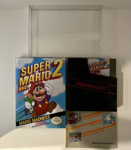 Super Mario Bros. 2 - Nintendo Nes - CIB - Authentique - Pas manuel original - Photo 1/9