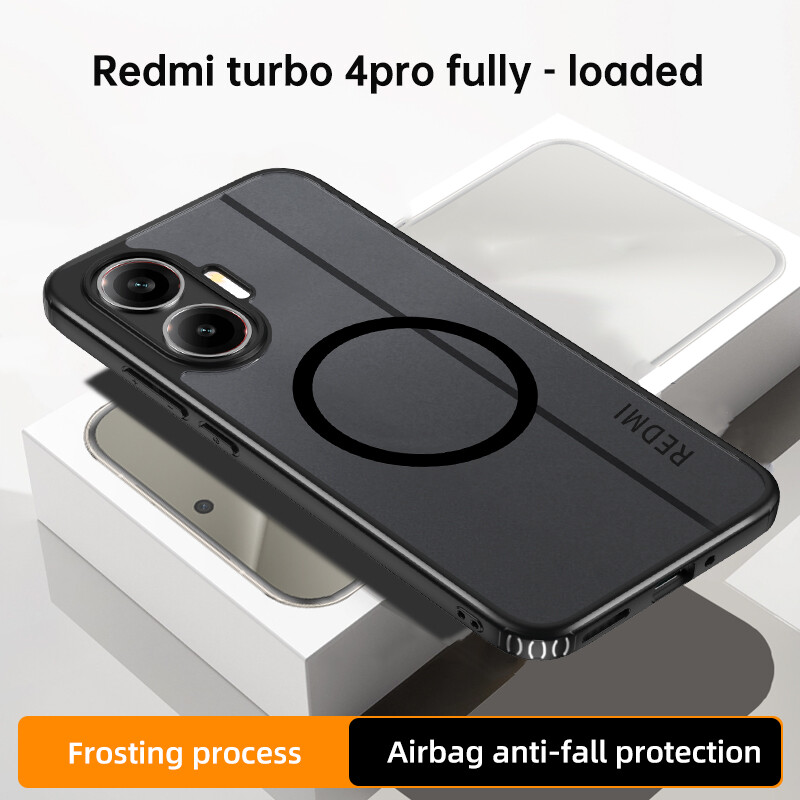 For Xiaomi Redmi Turbo 4 Pro, Luxury Anti-Yellow Transparent