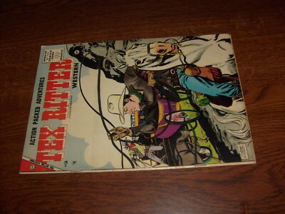 TEX RITTER WESTERN #3, 1956 CHARLTON COMIC, ''FINE''