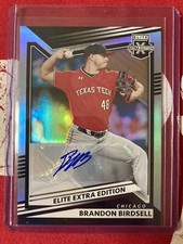 2022 Elite Extra Edition #143 Brandon Birdsell AUTO mint  RC Rookie CUBS