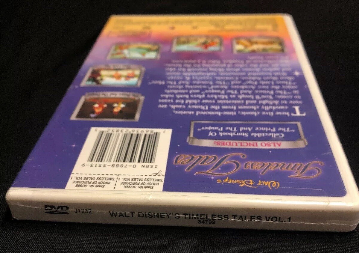 Walt Disneys Timeless Tales - Vol. 1 (DVD, 2005) 786936238525| eBay
