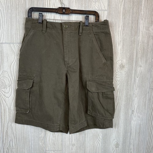 Men's Gap Khaki Loose Fit Cargo Shorts 