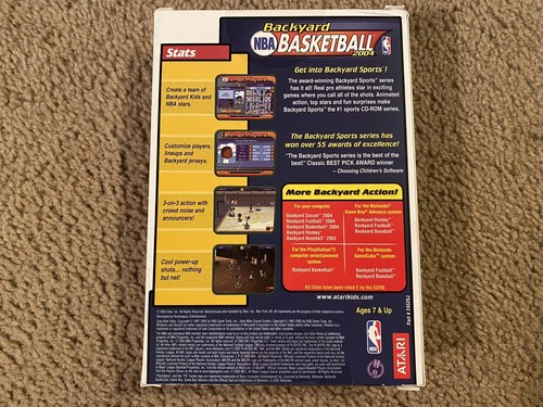 Backyard Basketball 2004 (PC, 2003) Big Box New - Picture 2 of 4
