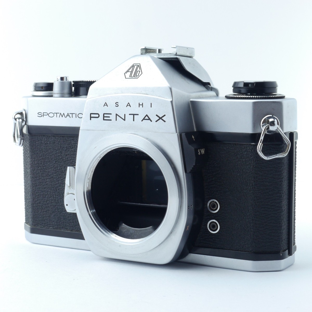 Read [ AS IS ] ASAHI PENTAX SPOTMATIC M42 35mm Film Camera Silver