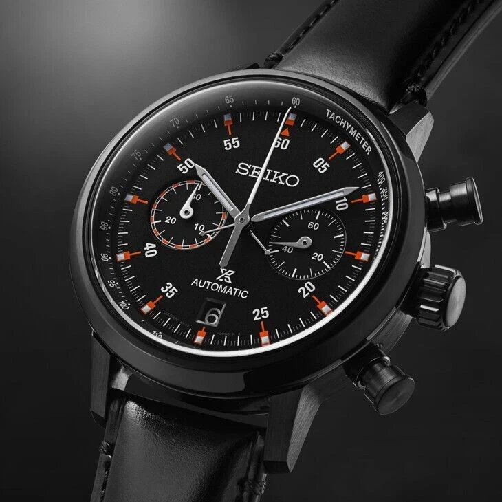 Seiko mechanical best sale chronograph