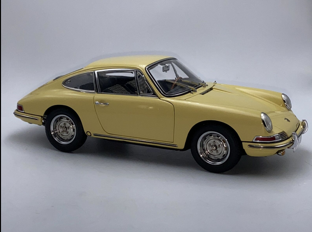 1:18 CMC 1964 Porsche 901 Sportcoupe Champagne Yellow VERY 1:18 CMC 1964 Porsche 901 Sportcoupe Champagne Yellow VERY