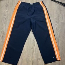Vintage Nike Multi color windbreaker pants swooshie pants youth size medium
