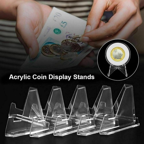 10 PCS PSA Card Stand Display Stands Coins Small Box Card Stand Display Card BXQ - Picture 12 of 14