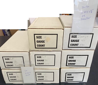 Lot  8 box  each 500 in itThermal Laminating Pouches Lamination