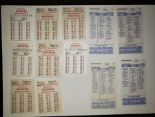 Darold Knowles 1966 to 1978   APBA and Strat-O-Matic Card Lot of 12  Cards