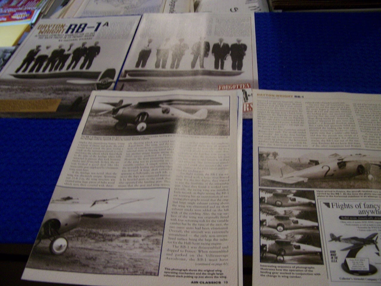 Dayton-Wright Rb-1 & F6F Ace Charlie Mallory.. History/Photos/Details (166Mm)