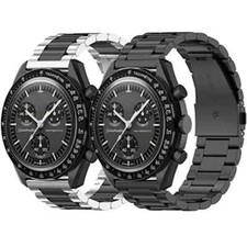 20mm Stainless Steel Strap for Omega X Swatch Joint MoonSwatch Metal Watch Band