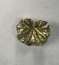 Vintage Napier Sterling Silver Brooch Pin Gold Tone Signed Marked 925 SS184