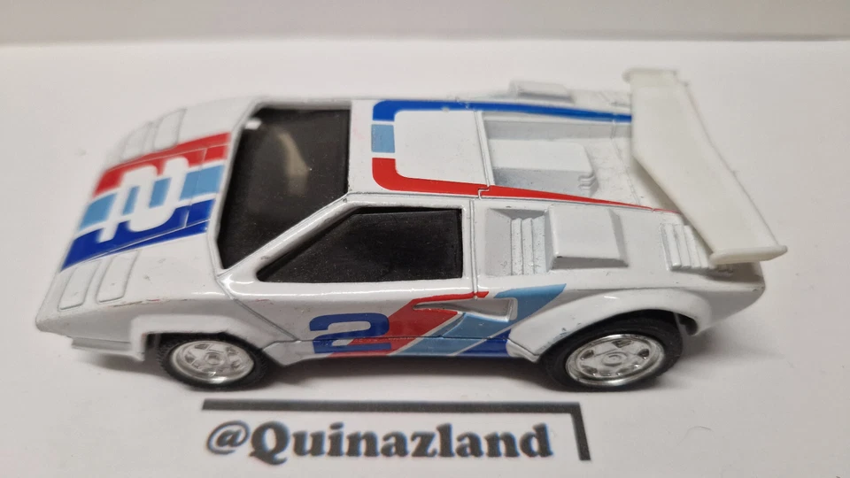 ARCO di Mattel 1988 circa 12 cm di lunghezza Lamborghini countach (NP14) - Immagine 4 di 4