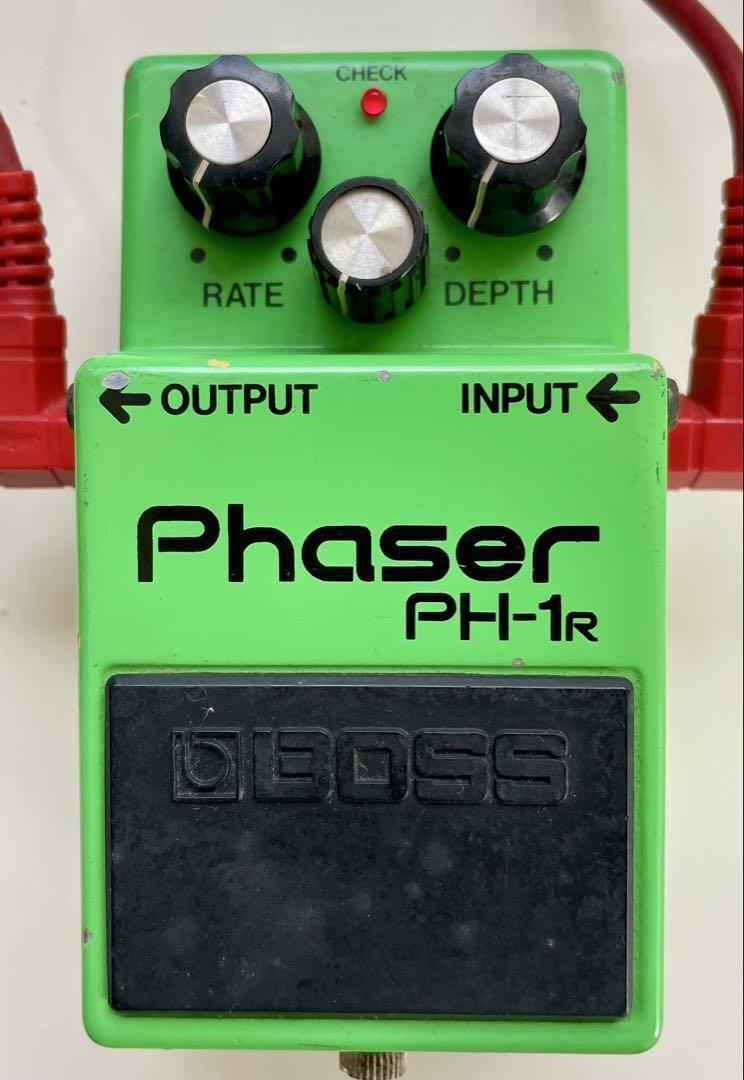箱付き/BOSS PH-1R Phaser エフェクター BOSS PH-1R ph-1r Phaser guitar effector green vintage