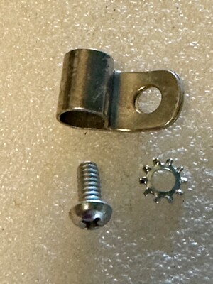 9963 Harley Panhead Shovelhead Brake Tube Clip 45217-50, 9963 USA Made 1950 ...