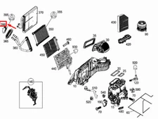 NEW MERCEDES-BENZ E W213 AIR CONDITIONING EXPANSION VALVE A0998300600 GENUINE