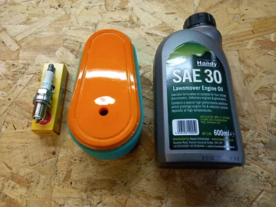 Hayter Harrier 56 Pro Service Kit Oil Spark plug & Air Filter New