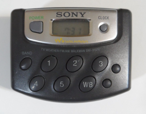 Sony SRF-M37V AM/FM Radio Weather Walkman - TESTED | eBay