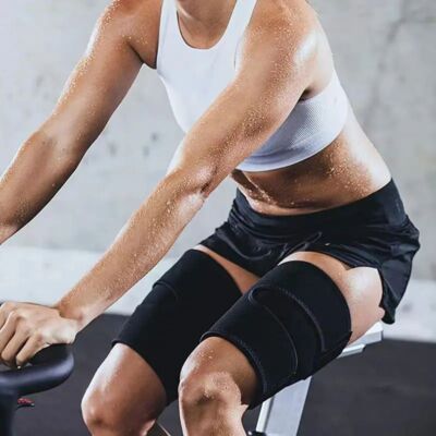 2pcs Leg Compression Sleeve For Pain Relief Thigh Hamstring Belt Sciatica Nerve-