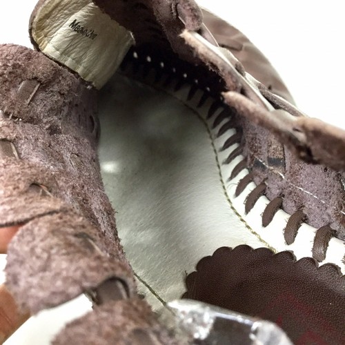 Pikolinos Romana Woven Weave Dark Brown Leather Sling Back Shoes 41 / 10.5 - 11 - 第 8/11 張圖片
