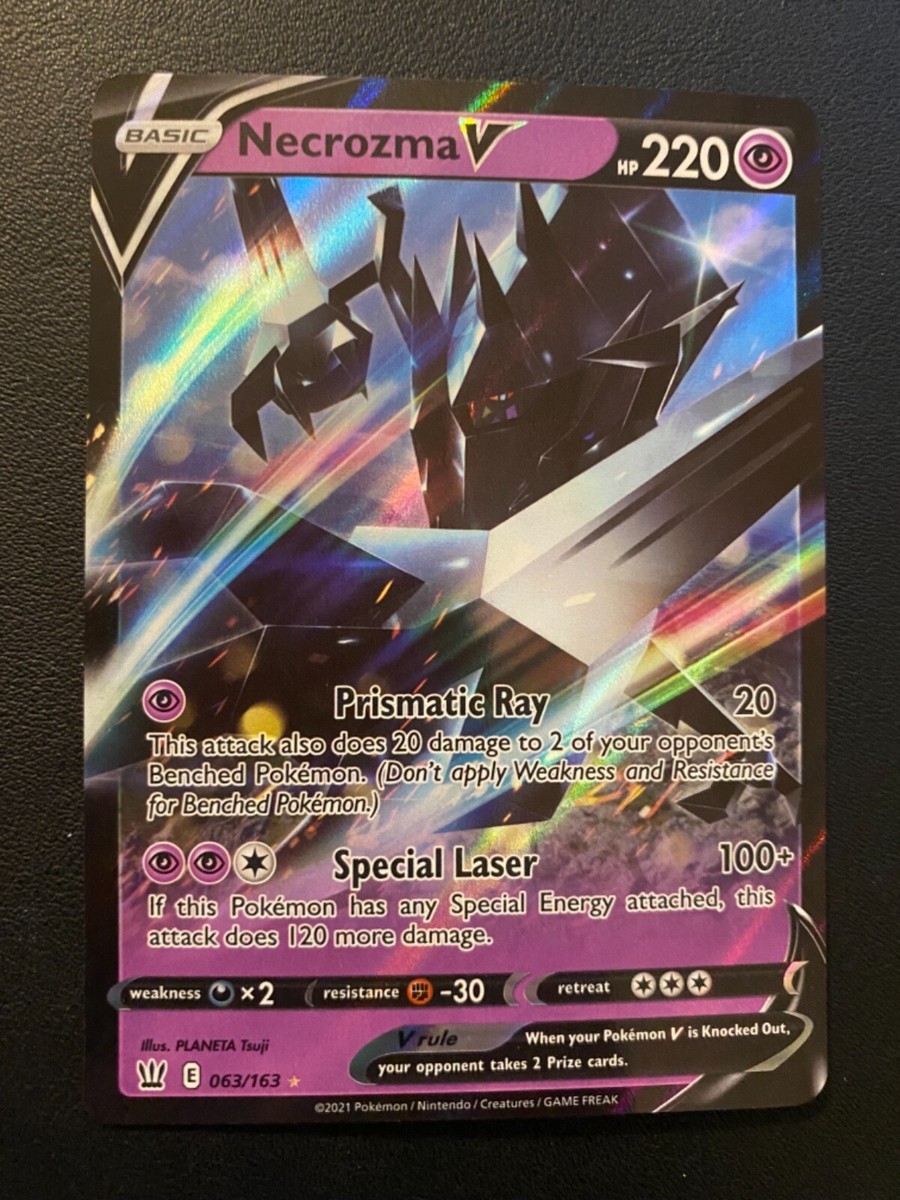 POKEMON TCG NECROZMA V 63/163 BATTLE STYLES ULTRA RARE!! | eBay