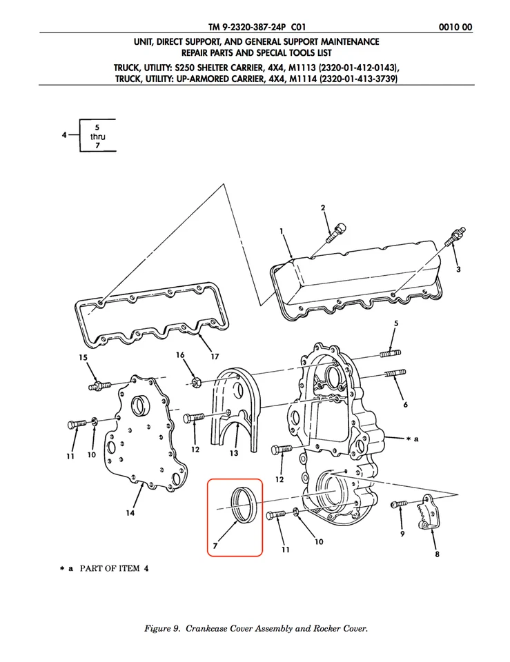 Lote de 100 cada uno - SELLOS, cubierta de distribución del cigüeñal; 10191640 3945 5330-01-398-3777 Foto 4 de 4