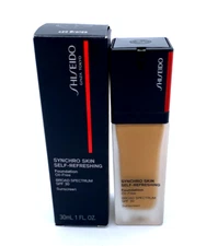 Shiseido Synchro Skin Self Refreshing Foundation Oil Free SPF 30 ~ 420 Bronze ~