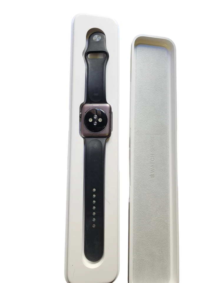 Apple Watch Serie 1st Genaration Stainless Steel 42mm Watch A1554, MJ3V2LL/A EUC - Image 2 of 4