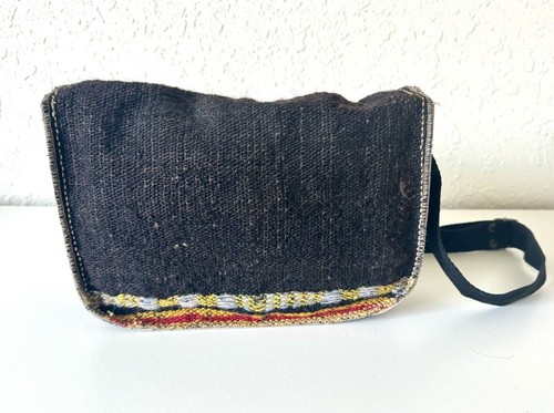 Bolso bandolera Kilim Design - lados de cuero únicos y hechos a mano y luz de refuerzo - Imagen 3 de 13