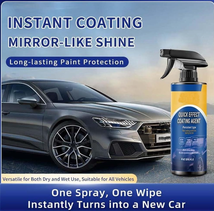 2 Pièces Advanced Car Quick-acting Coating Agent Spray,spray