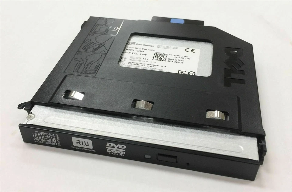 Dell Optiplex 390 790 990 3010 7010 9010 SFF Slim SATA DVD ROM±RW Drive + Caddy - Imagem 2 de 2