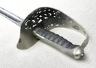 Antique Vintage Civil War Hawkes & Co London Etched Blade Sword Saber Dagger Old