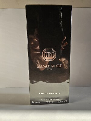 HM HANAE MORI by HANAE MORI 3.4 oz 100ml EDT Spray for men hard to find RARE