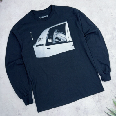 The 1975 Tour Merch Cab Longsleeve T-Shirt Black Unisex size M | eBay