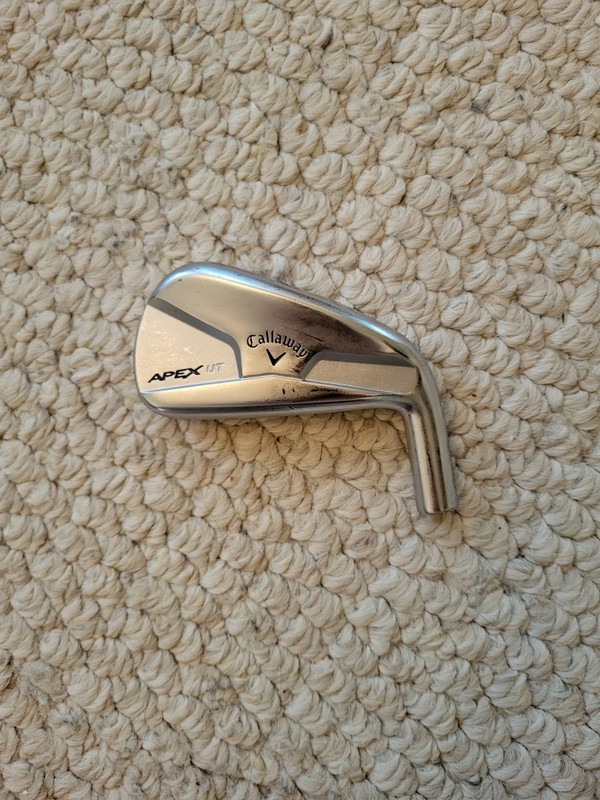 CALLAWAY APEX UT  21* UTILITY IRON DEMO HEAD .355 R/H NICE SHAPE!!